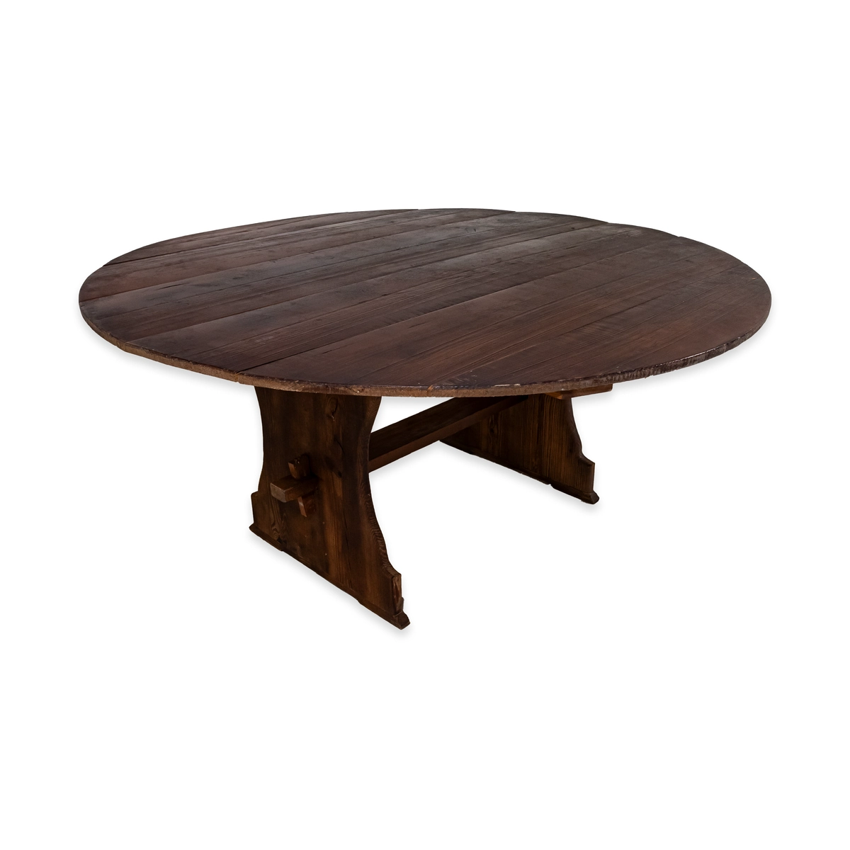 Mesa Redonda rústica